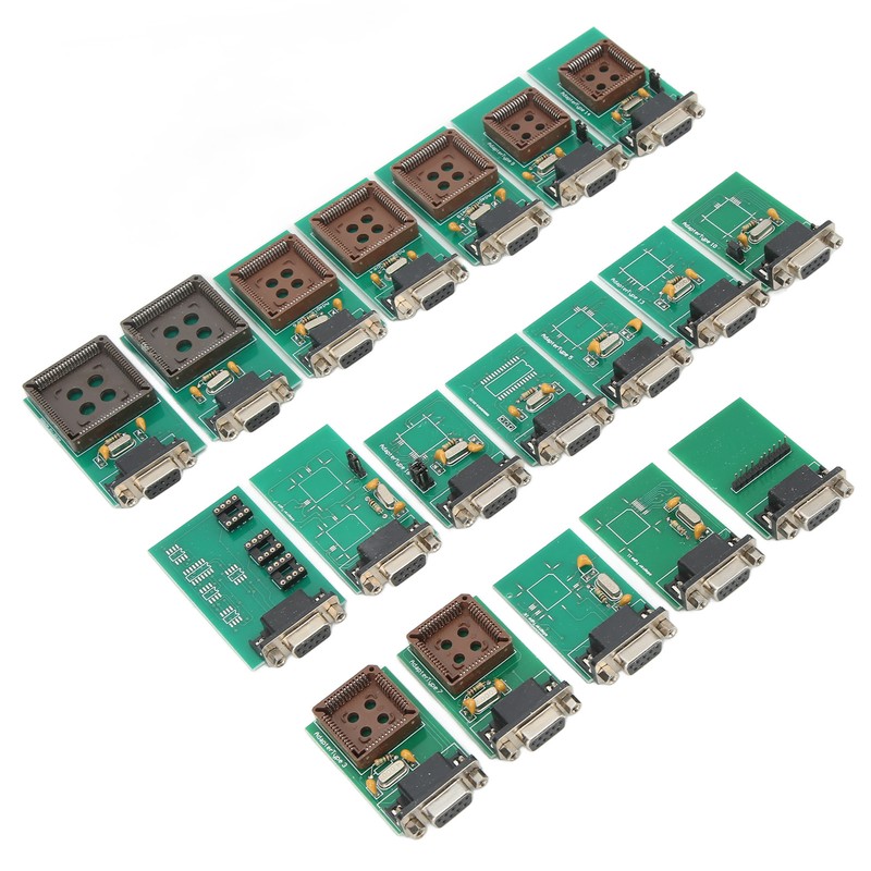 19 Pcs UPA Full Adapter Programming Eeprom Board Clip Adapter