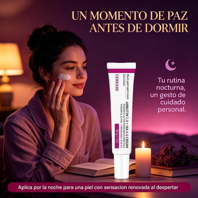 Crema Iluminadora con Arbutina 7% y Ácido Tranexámico 4%