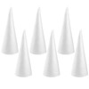Foam Balls 6 Pack Cones for Crafts Tree Cones for