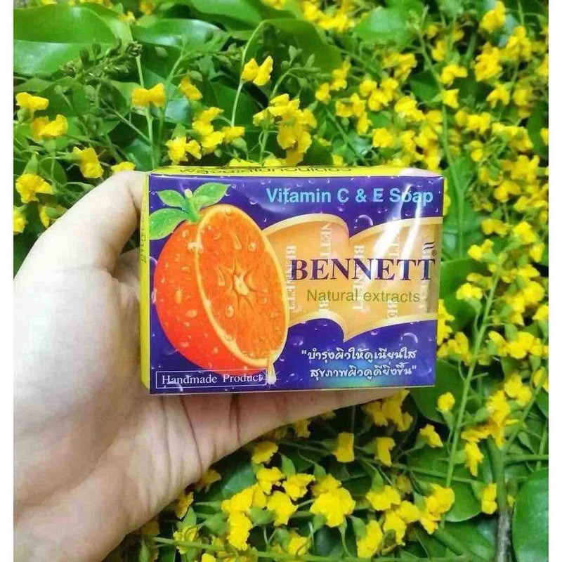 BENNETT Natural Extracts Vitamin C&E Handmade Soap 130gX1pc