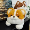 champracer Corgi Plush Toy Shiba Inu Plush Toy Corgi Dog