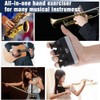 Finger Strengthener,4 Tension Adjustable Hand Grip Exerciser Ergonomic Silicone Trainer