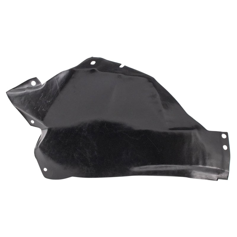 TRQ Front Left Rearward Inner Fender Liner Black Drivers Side