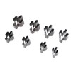 8pcs Leather Shape Punch Cutter Mold High Carbon Steel Hollow
