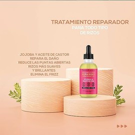 PA Jojoba & Castor Repairing Hair Oil 4oz