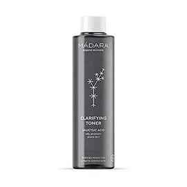 MÁDARA Organic Skincare Clarifying Toner - 200 ml, pH Balancing Formula, With Oil-Control Extracts, Purifies, Reduces Shine, Minimises Pores, Vegan, Ecocert Certified, Recyclable Packaging.