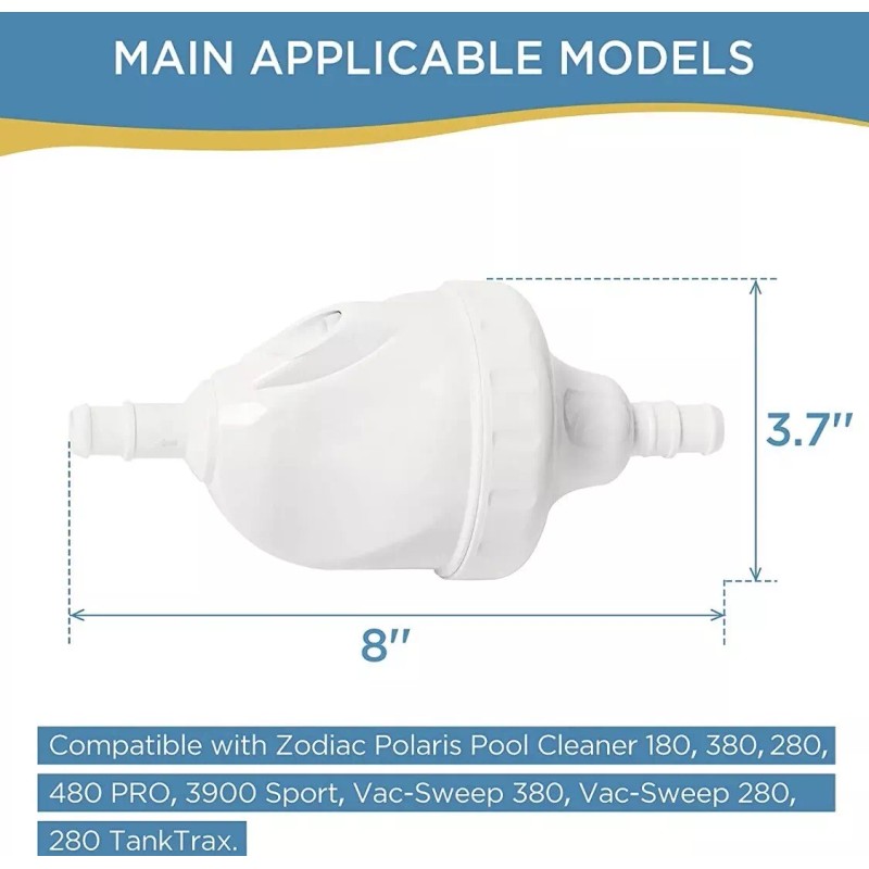 Unbranded Upgraded G52 Backup Valve Parts For Polaris Pool Cleaner