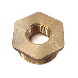 1 Inch BSP x 1/2 Inch BSP Brass Reducing Bush