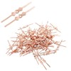 Chandelier Connectors Clips Pins, 33mm, Rose Gold