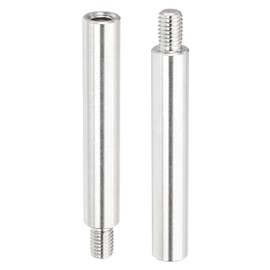 PATIKIL 2 Pcs M8x70+12mm Stainless Steel Standoff Extension Posts Screws,Metric Male Female Thread Adapters Spacer for PCB,Quadcopter Drone,Computer & Circuit Board Assortment Kit