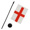 England Table Flag 4'' x 6'' - English Desk Flag