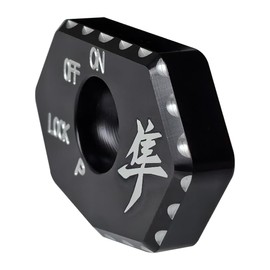 Voktalab Motorcycle Engraved Billet Key Cover Compatible With Suzuki Hayabusa GSXR1300 2008-2024
