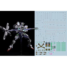 Fluorescent Water Transfer Decals for Gundam AQ Robot MS Detail Enhancement
