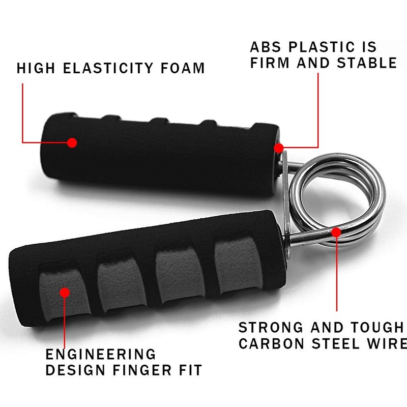 2 Pack Hand Grip Strengthener Set,Finger Gripper, Hand Grippers -