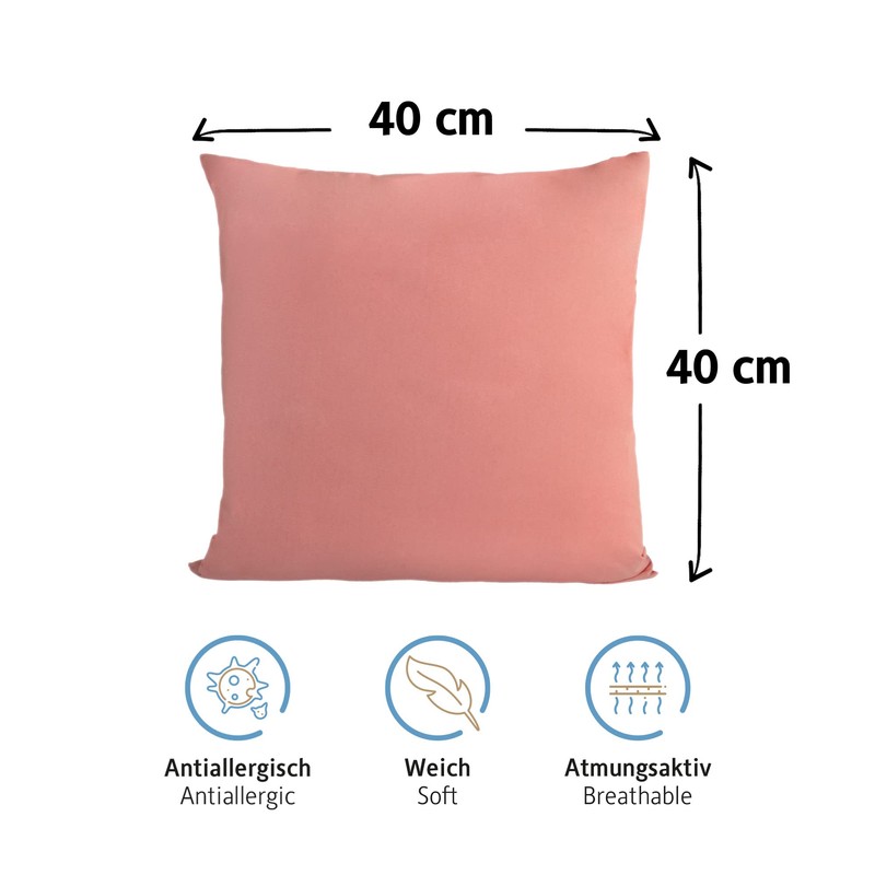 Komfortec 100% cotton cushion covers, set of 2, 40 x