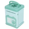 Fingerprint Password Cash Piggy Bank for Kids Auto Scroll Paper