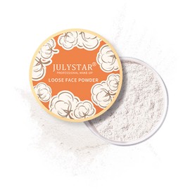 Setting Powder Loose Face Powder Matte Soft Smooth Oil Control Long Lasting Loose Setting Powder Makeup For Natural Flawless #01 Translucent