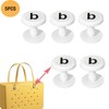 5PCS Beach Bag Replacement Buttons, Boggg Bag Accessories Replacement Rivets