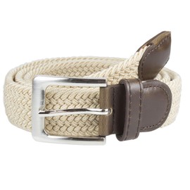 Gelante Canvas Elastic Fabric Woven Stretch Multicolored Braided Belts 2041-BE-S