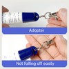 Keychain Cap Compatible with Aquaphor 0.35 oz Lip Balm, Lip