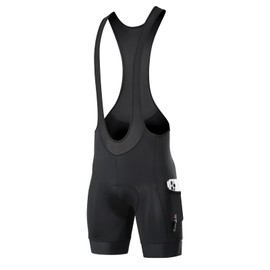 Santic Men's Cycling Bibs Shorts Cycle Wear Tights 4D Padded Road Bike Bicycle Shorts with Pocket