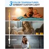 LUXKAZSAZZI WirelessGlow Rechargeable Light Bulbs with Remote, 3 Color Temperatures