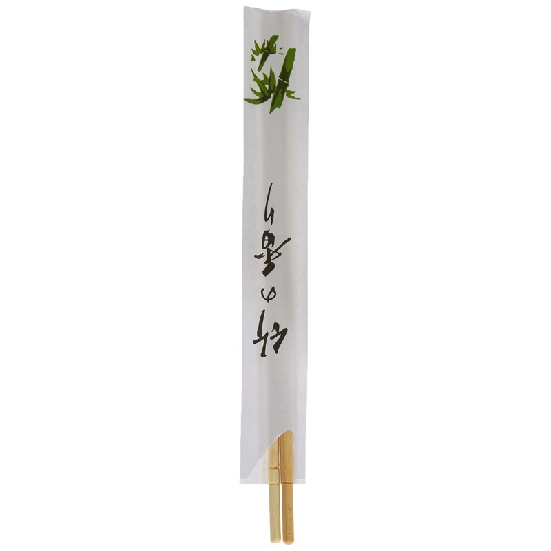 JADE TEMPLE Disposable Bamboo Chopsticks, 21 cm, Packed in Pairs