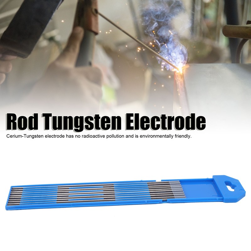 10Pcs 2mm WC20 Rod Tungsten Electrode Arc Needle for Welding