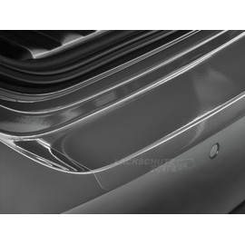 SPF24 Boot Sill Protection Film Transparent Smooth High Gloss for Seat Leon Type 5F, Year of Manufacture 10/2012-03/2020
