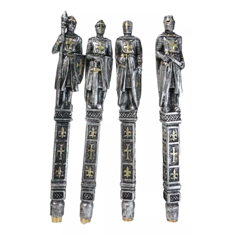 Set of 12 Medieval Crusader Templar Knights Of The Cross