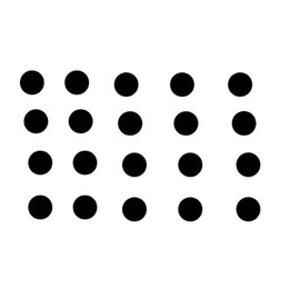 20 Black Polka Dots 2" Sticker Decals Wall Car College Teacher Decorate BedroomA045