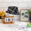 Your's Bath 2Pcs Acrylic Hat Stand Wig Display Rack Clear