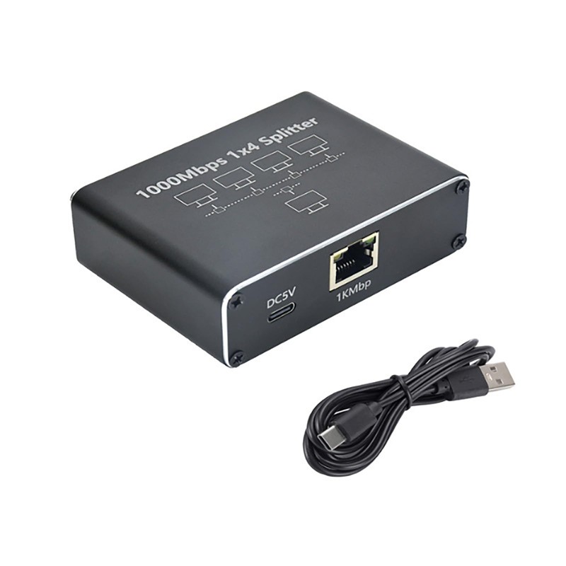 1000Mbps Gigabit Ethernet Switch Splitter RJ45 LAN Network Internet 1