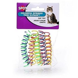 Spot Cat or Kitten Colorful Thin Springs Size:Pack of 20
