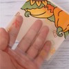 XVYLFZNP 100pcs Thanksgiving Cookie Treat Bags Autumn Turkey Cellophane Treat