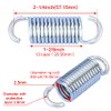 JIALIA GUPO 2-1/4inch(6Pcs) Protective Coated Replacement Furniture Tension Springs for