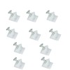 SagaSave 10 Pcs Back Panel Connector Holders Plastic 45 Degree