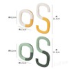 EsiFare S-Shaped Hooks, No Rust, Set of 6, S-Shaped Hooks,