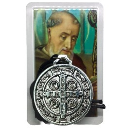 St Benedict Medal Laton Finish 1.5”San Benito Medalla Protection Favors Exorsism