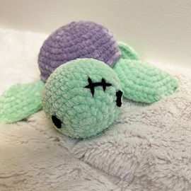 Turtle Amigurumi - Turtle: Large Frankenstein turtle
