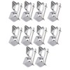 10pcs Metal Clip Stainless Steel Separation Clips Portable Stable Art