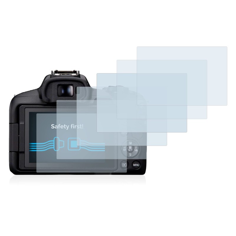 Savvies 6 Pack Screen Protector compatible with Canon EOS R50