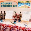 Yeaqee 13 Pcs Valentines Sip and Paint Kit for Couples