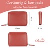 Baur Women's Genuine Leather Wallet, Mini Wallet with RFID Protection,
