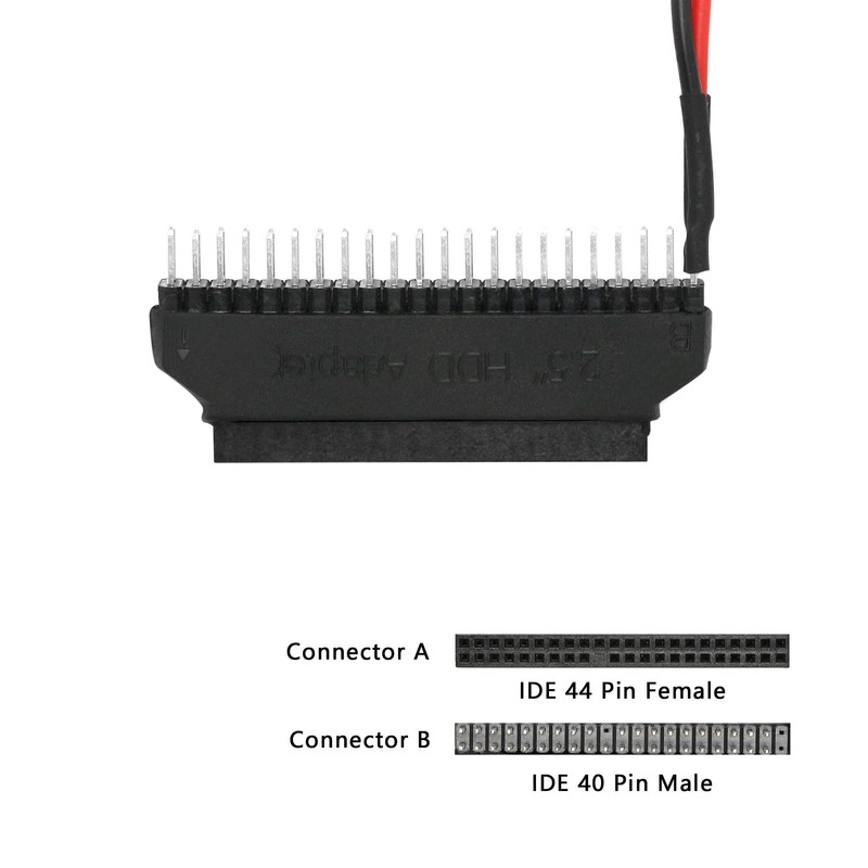 CERRXIAN 2.5" HDD to 3.5" IDE (44 Pin - 40