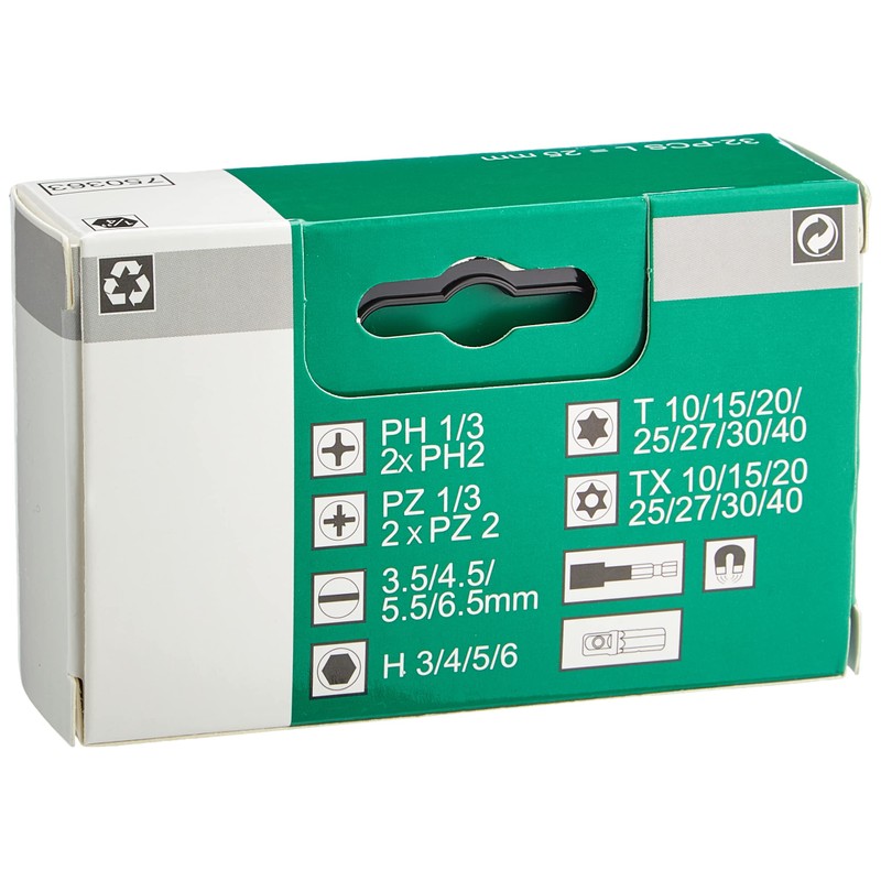 Hitachi 750363 Schraubendreher-Bits, Set hitachi 750363 32 Stückbits Cranberry