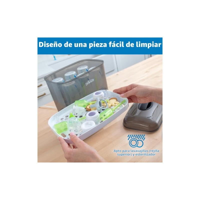 Dr. Brown's HappyPaci - Chupete para bebé, azul, azul claro,