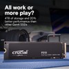 Crucial P310 500GB SSD, PCIe Gen4 NVMe M.2 2280, Up