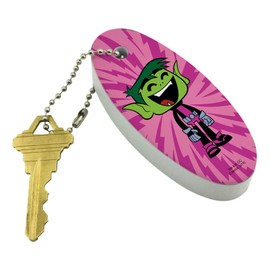 GRAPHICS & MORE Teen Titans Go! Beast Boy Floating Keychain Oval Foam Fishing Boat Buoy Key Float