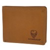 GERMANUS Max Leather Wallet, Light brown, Classic